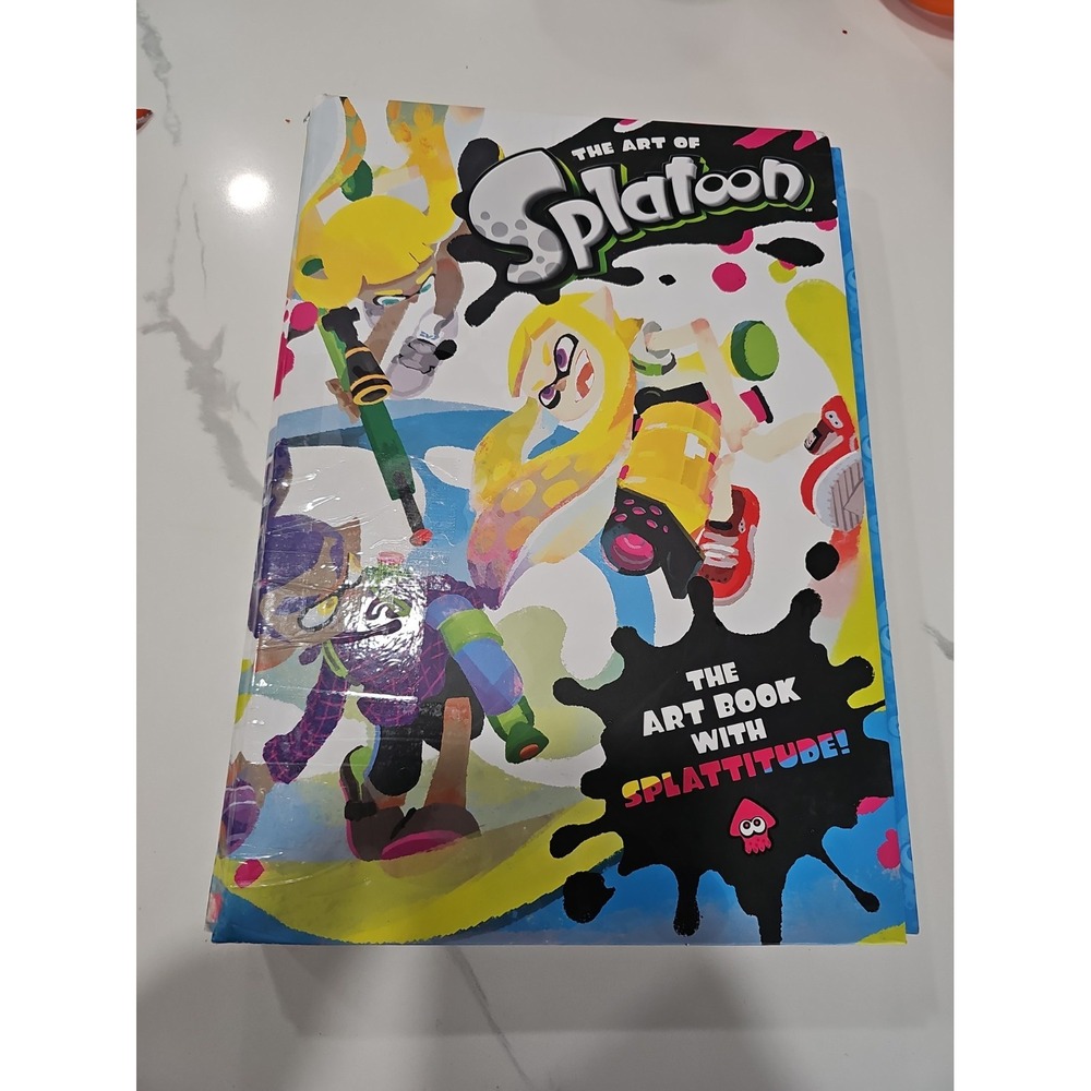 The Art of Splatoon Nintendo Art Book with Splattitude Dark Horse 2017 DMG